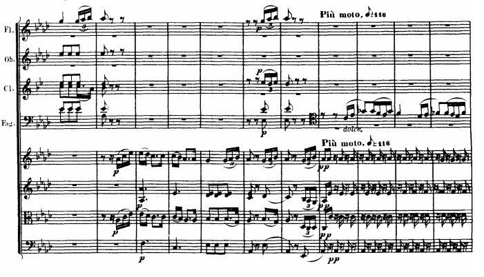 Beethoven: Symphony 5, movement 2, tempo change example Beethoven: Symphony 5, movement 2, tempo change example