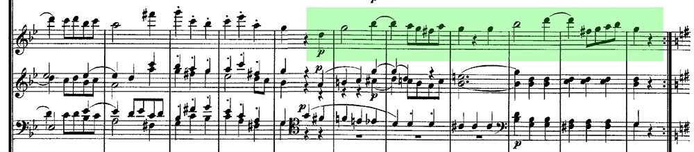 Mozart 40 mov 3-analysis - ex 5 Mozart 40 mov 3-analysis - ex 5