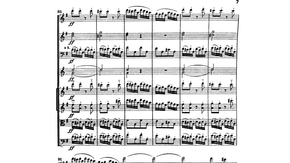 Haydn - Symphony n.88 - movement 1 - ex 11 Haydn - Symphony n.88 - movement 1 - ex 11