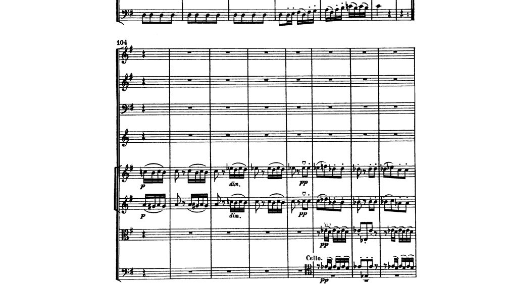 Haydn - Symphony n.88 - movement 1 - ex 13 Haydn - Symphony n.88 - movement 1 - ex 13