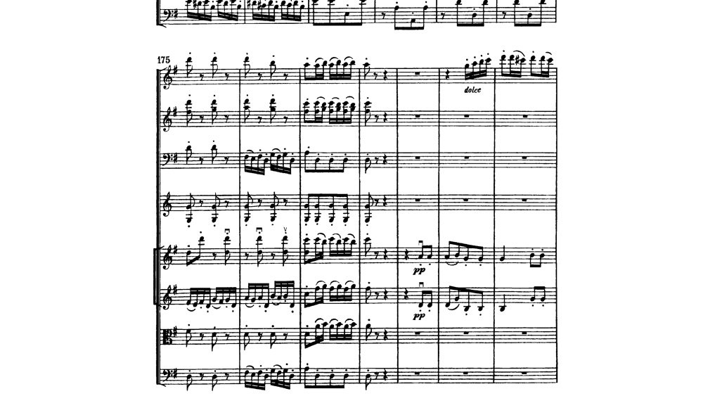 Haydn - Symphony n.88 - movement 1 - ex 17 Haydn - Symphony n.88 - movement 1 - ex 17