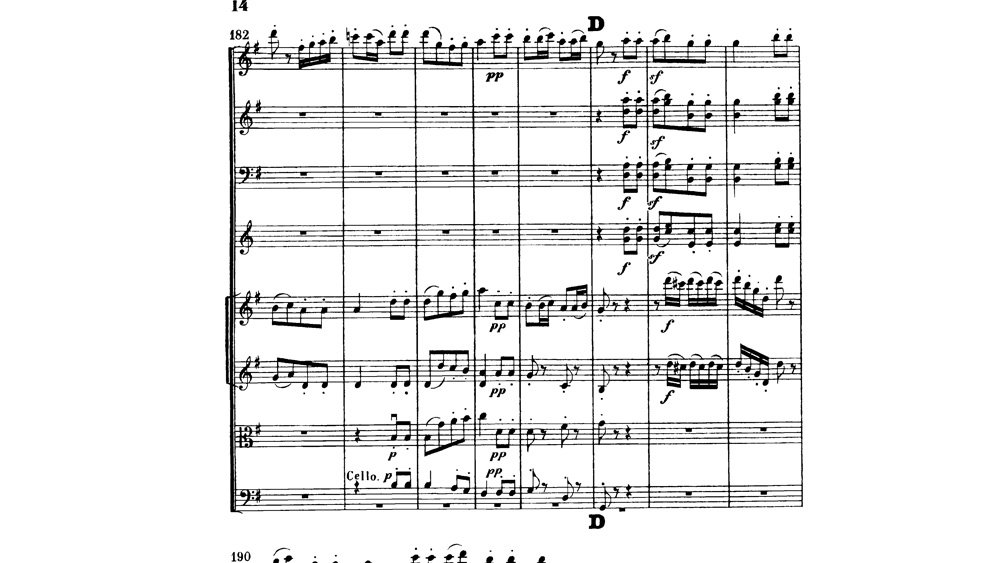 Haydn - Symphony n.88 - movement 1 - ex 18 Haydn - Symphony n.88 - movement 1 - ex 18
