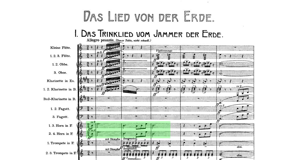 Mahler - Das Lied von der Erde - mov.1 ex.1 Mahler - Das Lied von der Erde - mov.1 ex.1
