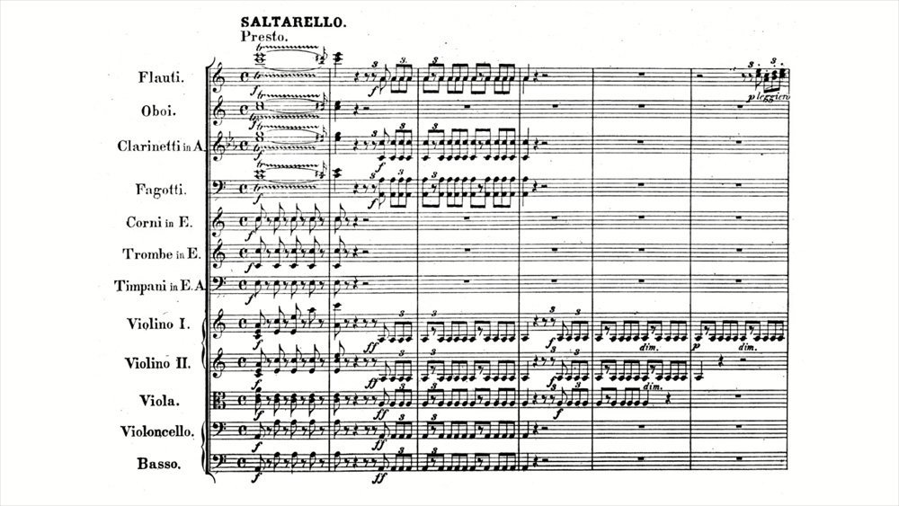 Mendelssohn-Symphony-4-mov-4-ex-1 Schubert - symphony n.5 - mov.2 - ex.1