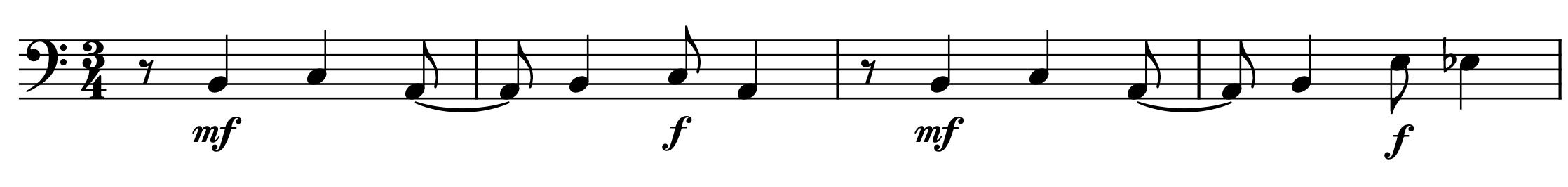 How to conduct syncopations - ex.1 How to conduct syncopations - ex.1
