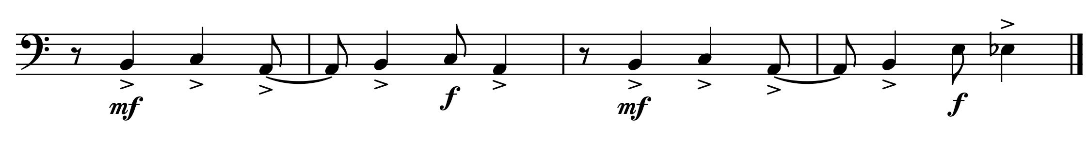 How to conduct syncopations - ex.2 How to conduct syncopations - ex.2
